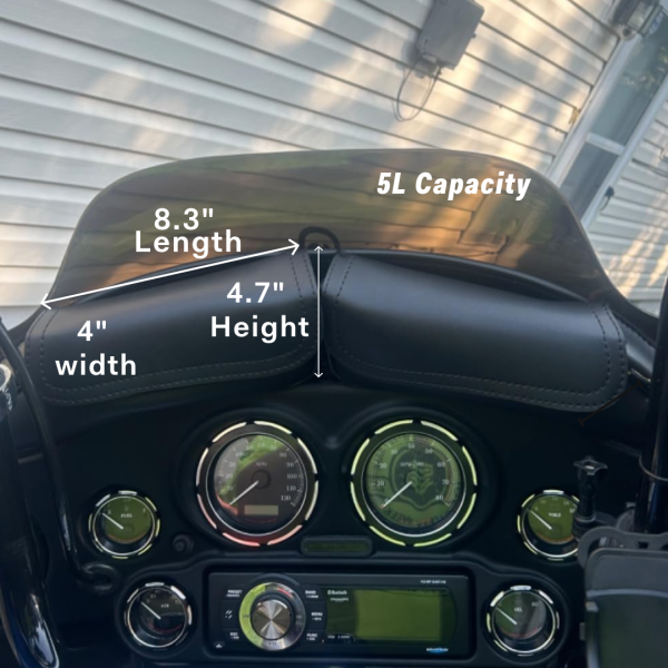 motorcycle windshield bag