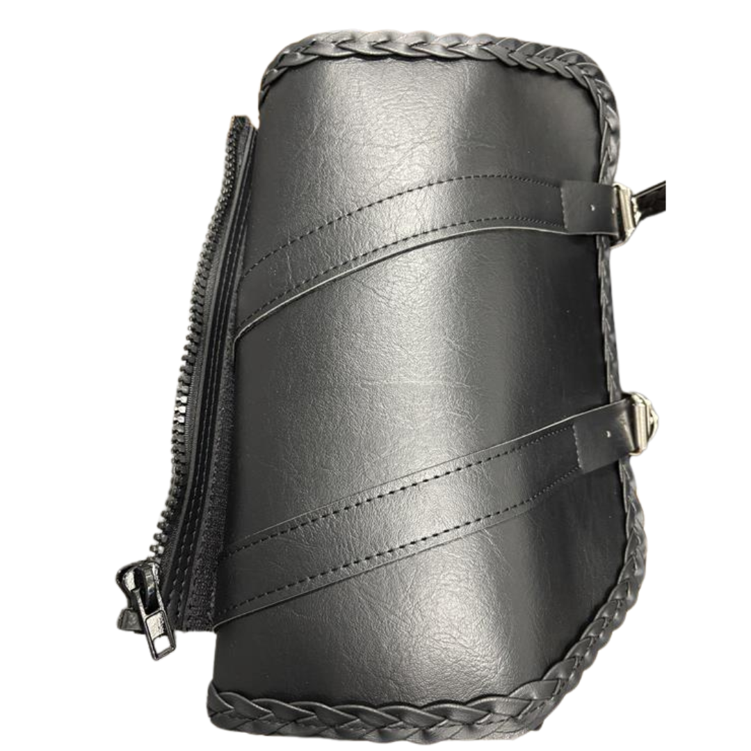 Willie & Max Braided Series Compact Slant Saddlebags. Handcrafted in the USA. Limited Lifetime Warranty. - Image 6