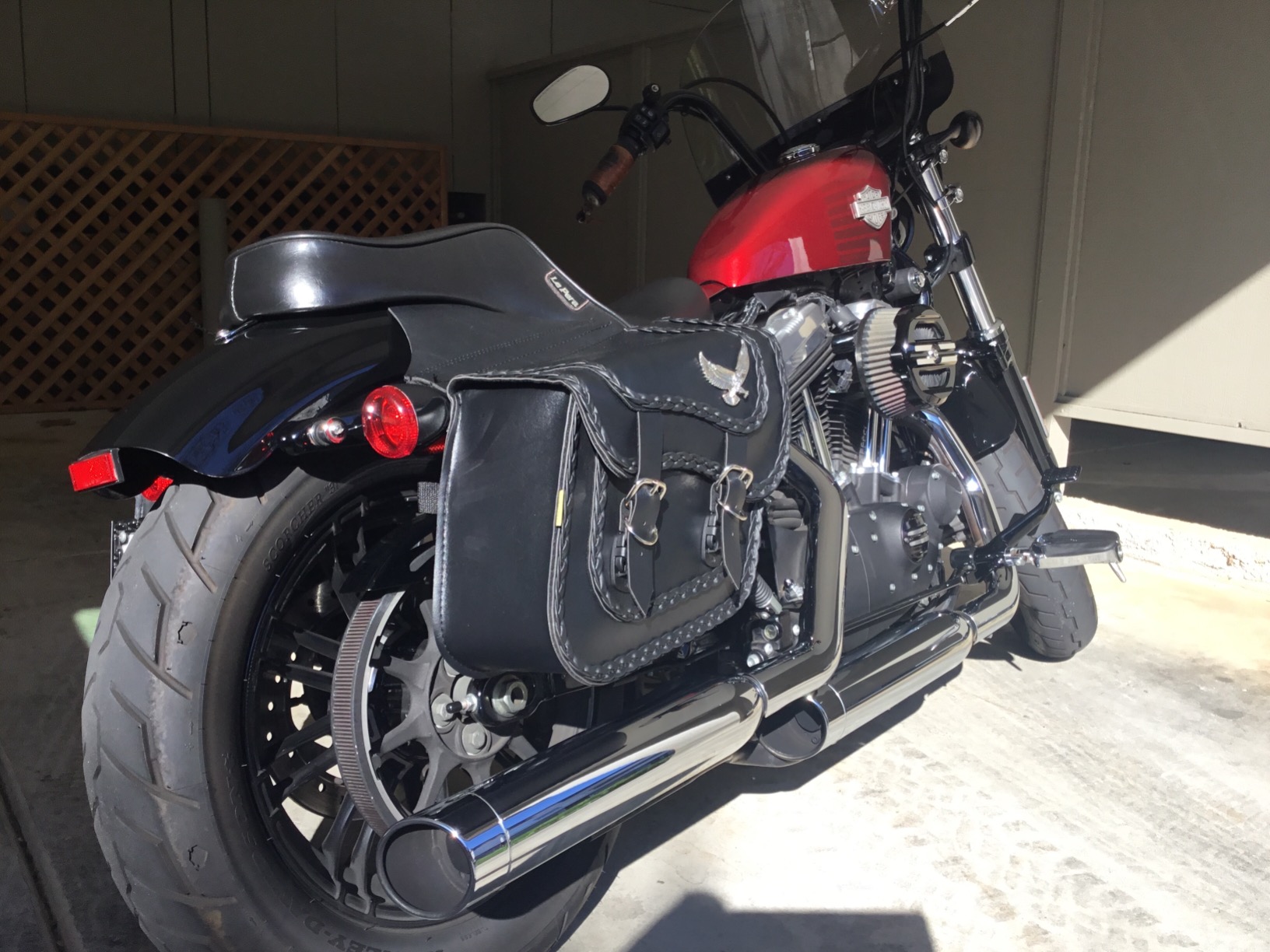 sportster 48 saddlebag