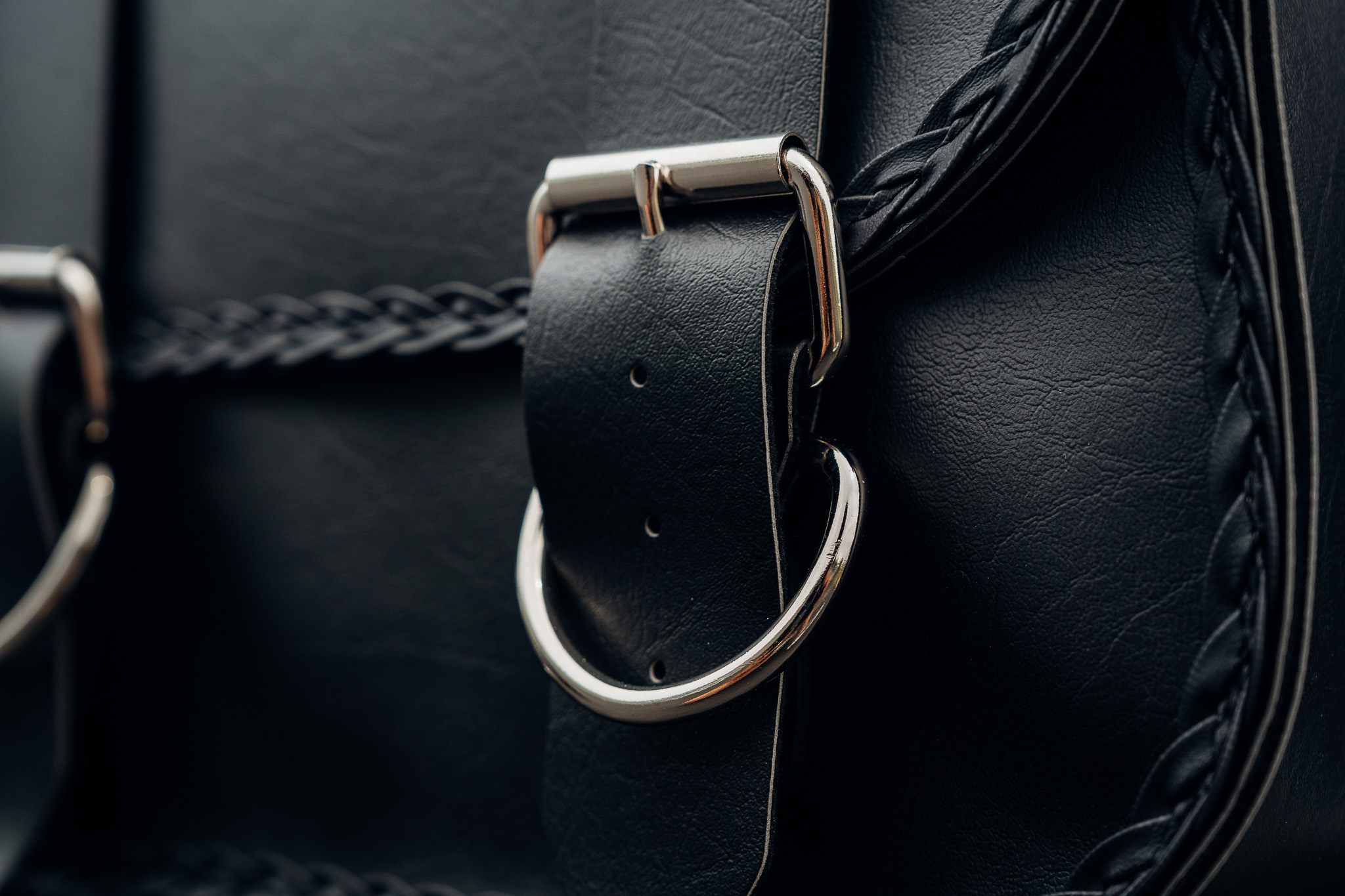 Willie & Max Braided Series Large Straight Saddlebags. Handcrafted in the USA. Limited Lifetime Warranty. - Image 13