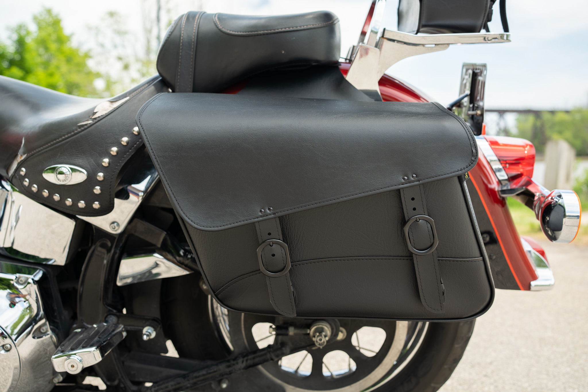Hard Bags Heritage Softail T Bags For Harley Davidson Willie Max