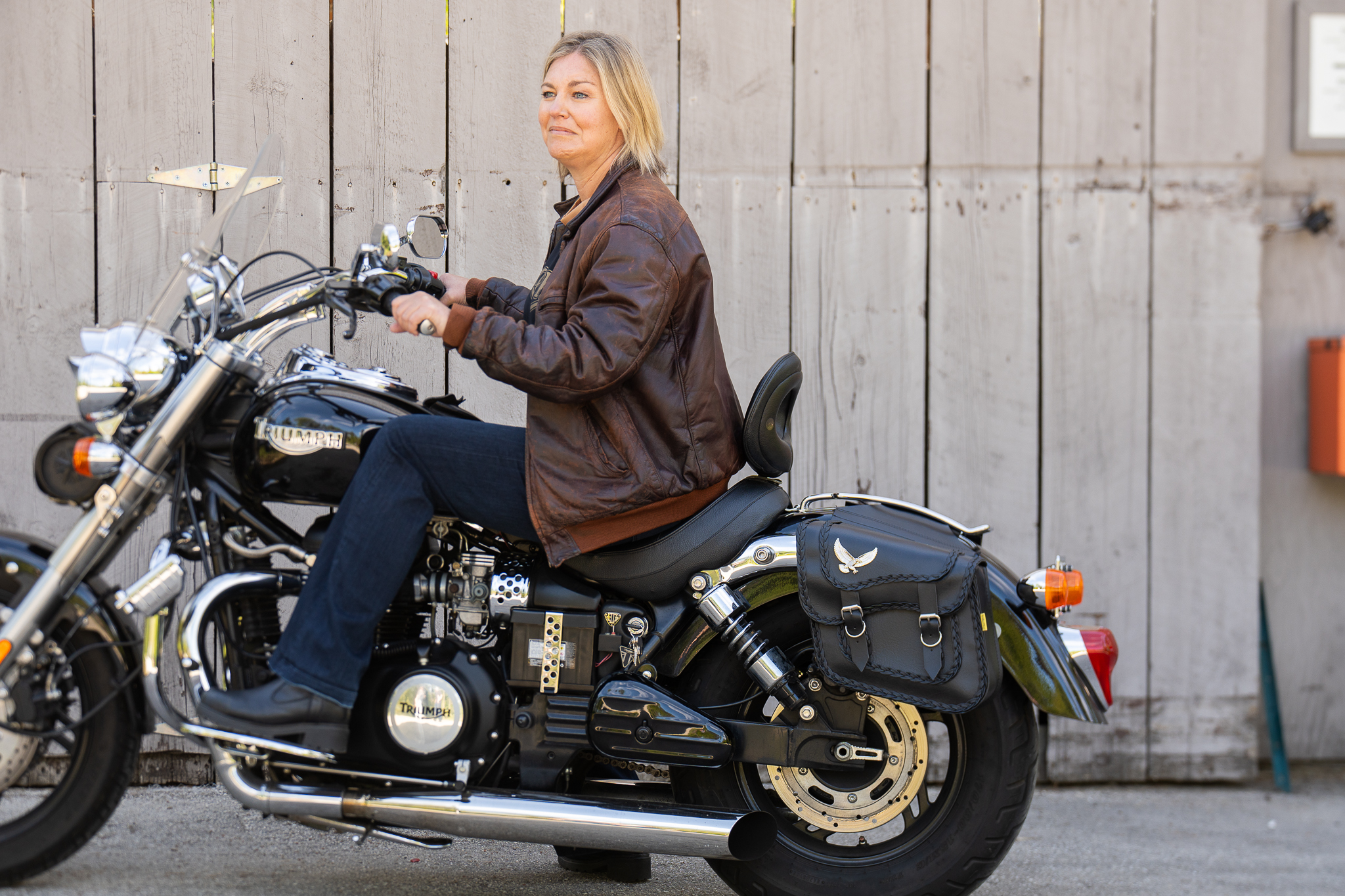 Willie & Max Black Magic Series Compact Slant Saddlebags. Handcrafted in the USA. Limited Lifetime Warranty - Image 13