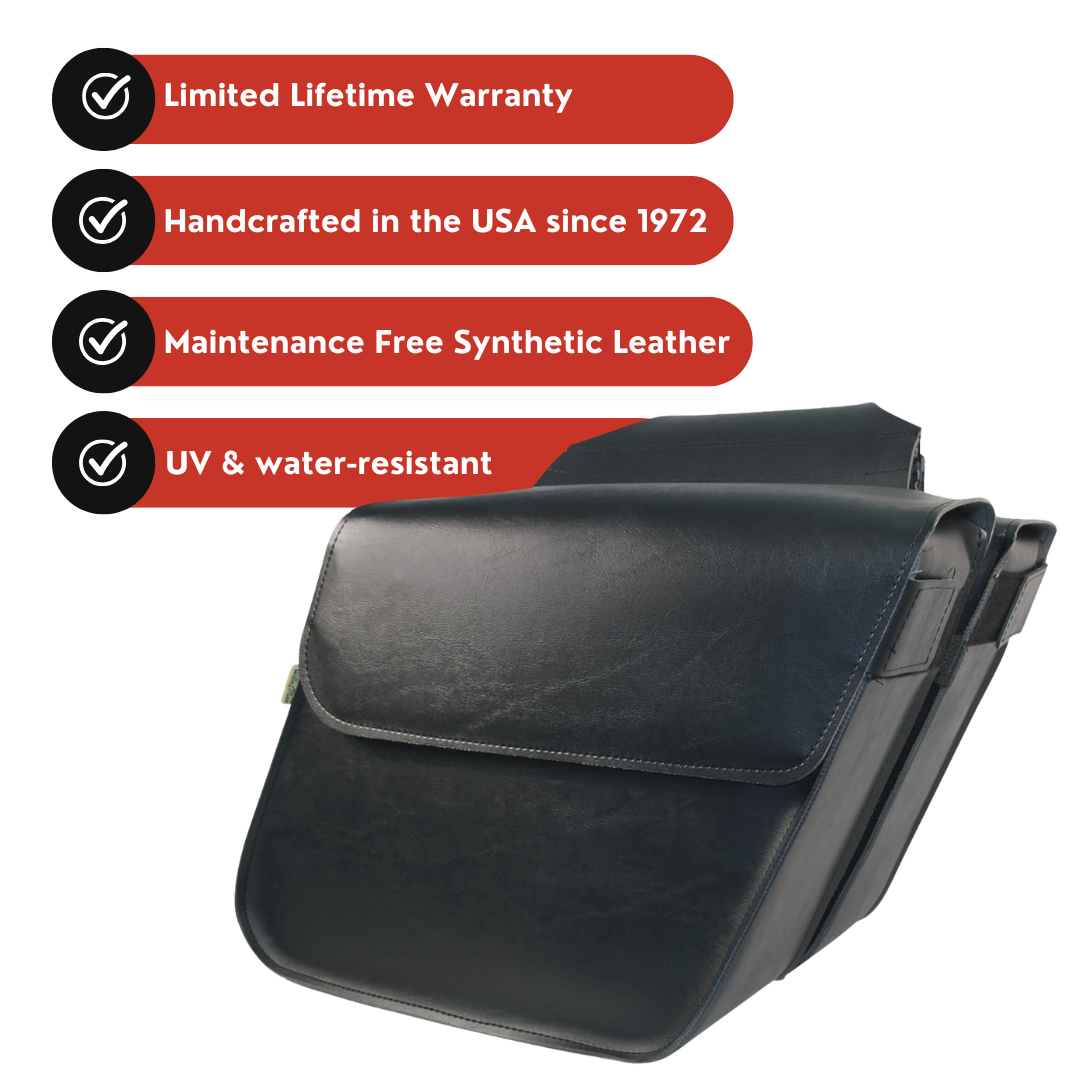 Willie & Max Raptor Series Standard Slant Saddlebags
