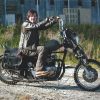 Vintage Looking Motorcycle Bag Walking Dead