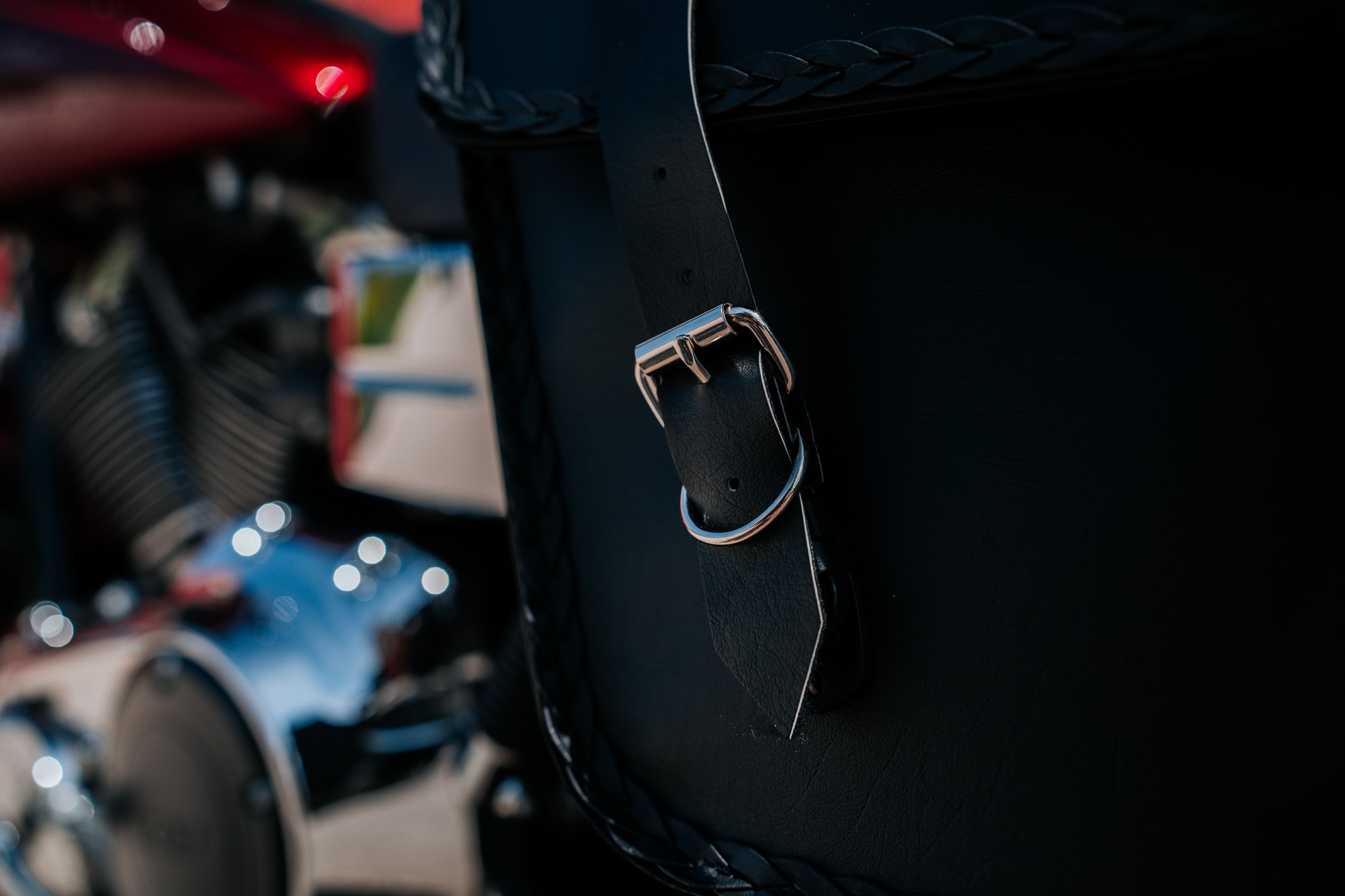 Willie & Max Braided Series Compact Slant Saddlebags. Handcrafted in the USA. Limited Lifetime Warranty. - Image 15