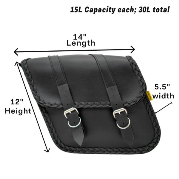 standard slant braided saddle bag (2)