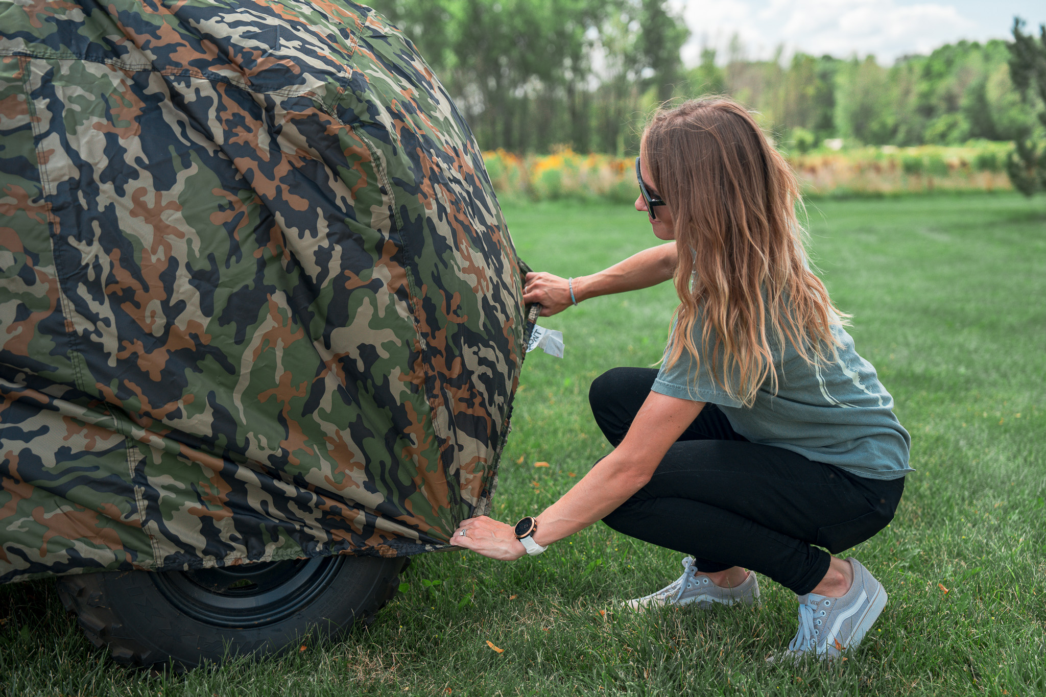 Dowco Guardian ATV Cover | Green Camo | Two-year limited warranty | 26018-00, 26041-00 - Image 2