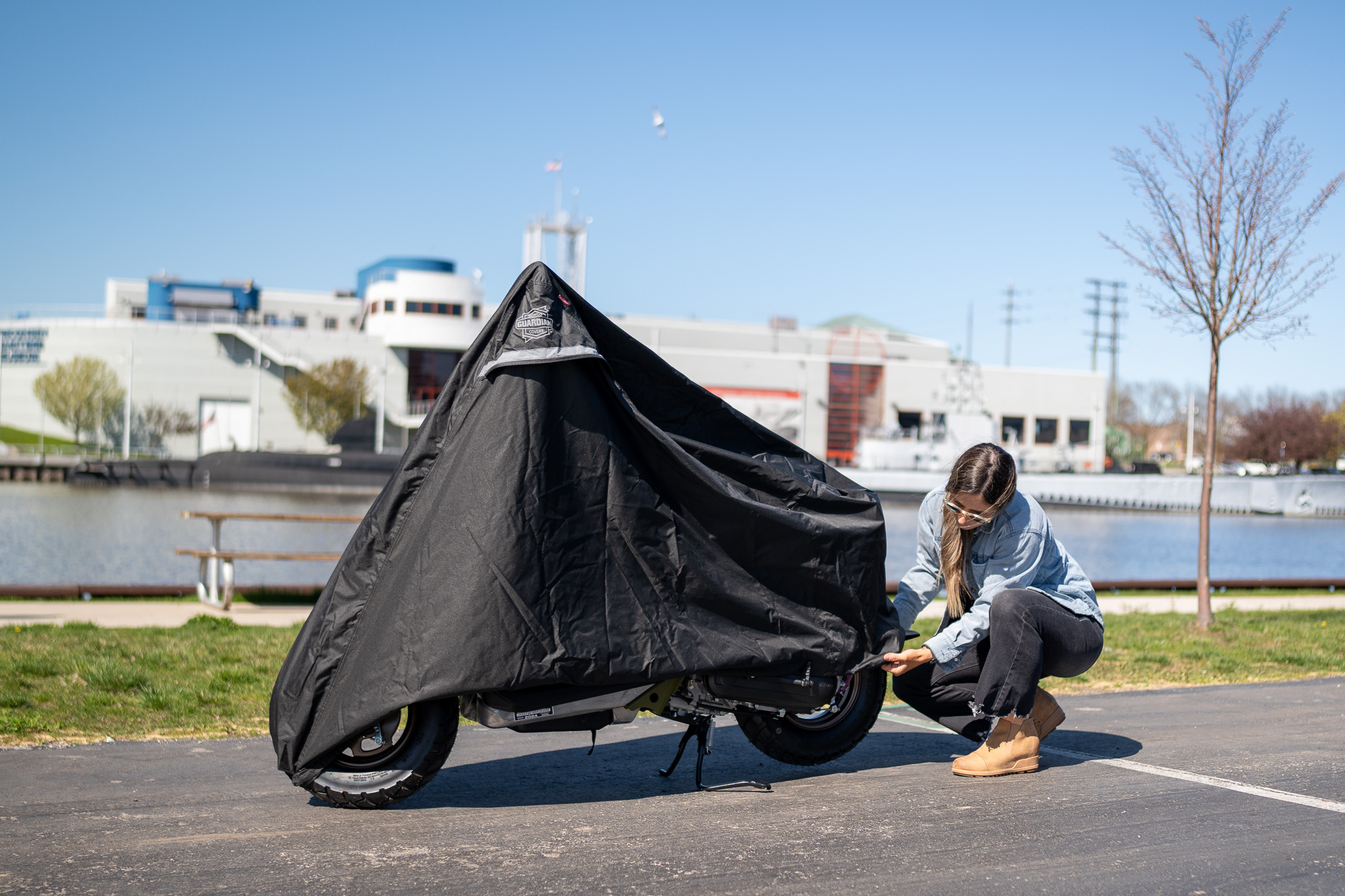 Guardian WeatherAll Plus Scooter Cover | Black | Lifetime Warranty | 50031-00, 05142, 50039-00 - Image 2