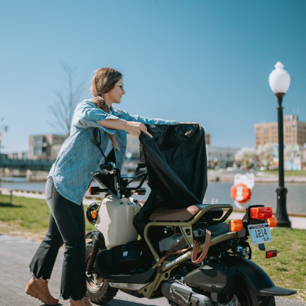 Guardian WeatherAll Plus Scooter Cover | Black | Lifetime Warranty | 50031-00, 05142, 50039-00