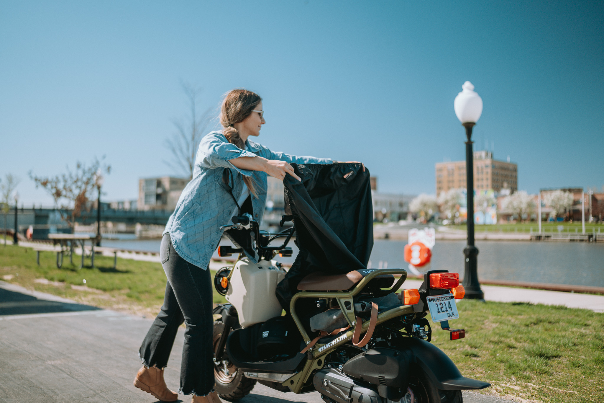 Guardian WeatherAll Plus Scooter Cover | Black | Lifetime Warranty | 50031-00, 05142, 50039-00