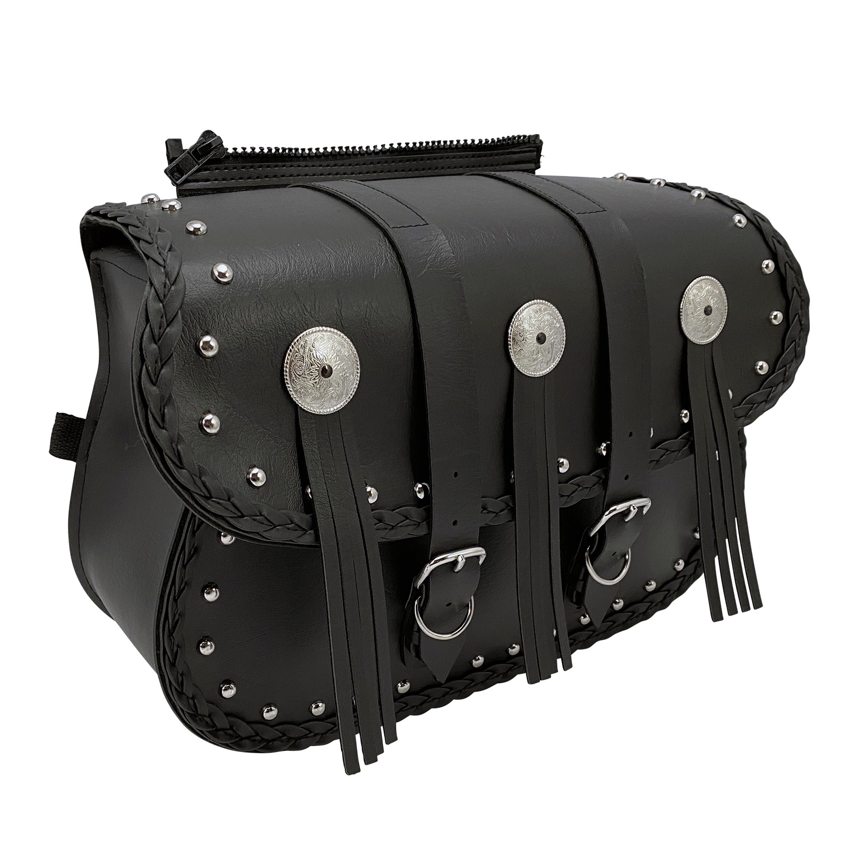 Willie and Max Warrior Motorcycle Saddlebags