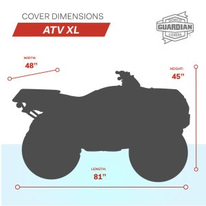 Dowco ATV Cover XL Dimensions