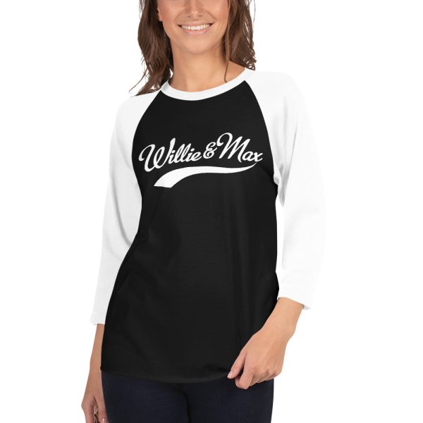 Willie & Max 3/4 sleeve raglan shirt