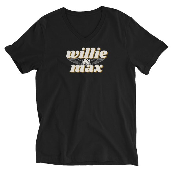 Unisex Short Sleeve V-Neck T-Shirt