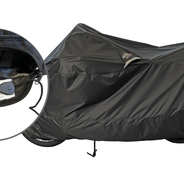 Dowco WeatherAll Plus Ratchet Motorcycle Cover | Black | Limited Lifetime Warranty | 52003-02, 52002-02, 52124-02, 52004-02, 52005-02, 52006-02 |