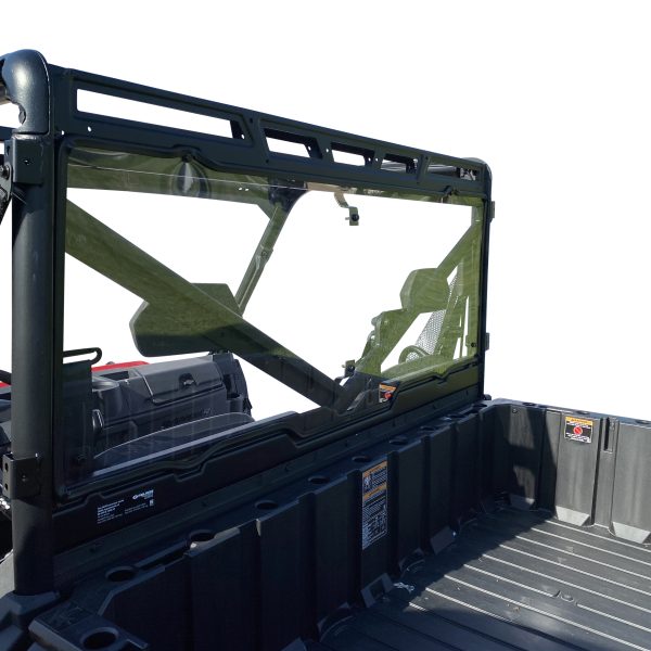 Kawasaki Mule 610, SX Rear Panel - Clear Polycarbonate